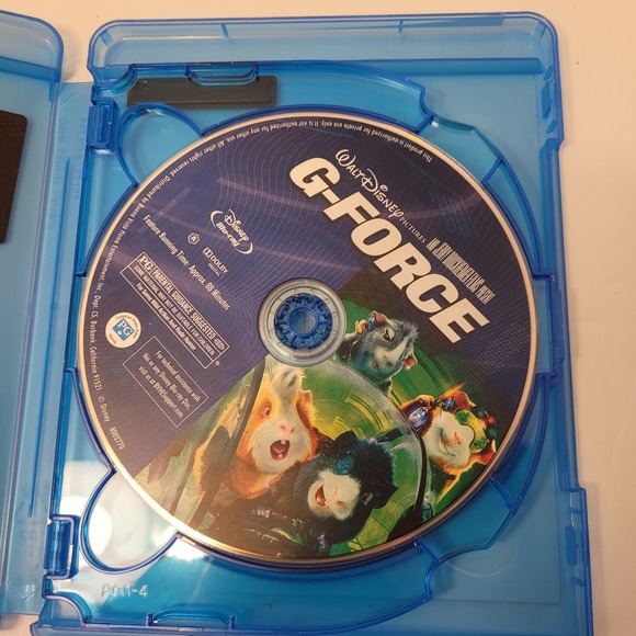 Walt Disney G-Force Blu-Ray/DVD/Digital Copy 3 - Disc Set Movie Pre-Owned - Picture 4 of 5